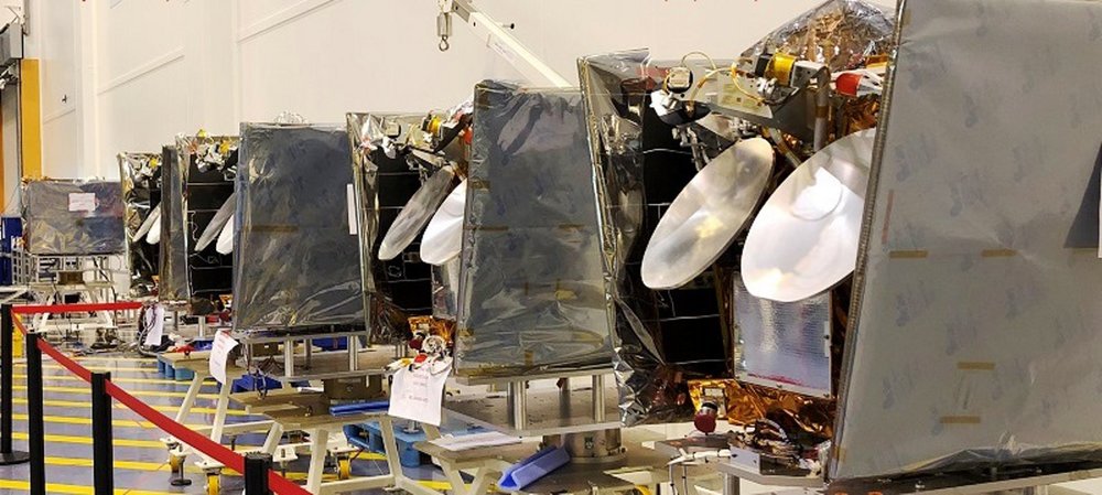 OneWeb Satellites ha enviado los primeros satélites para la constelación OneWeb a su punto de lanzamiento